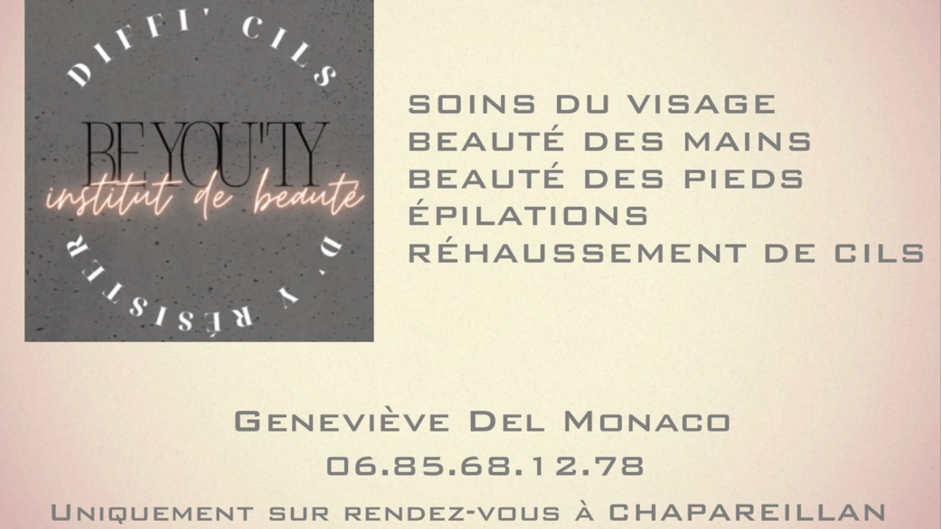 BE YOU'TY Institut Beauté / Réhaussement De Cils