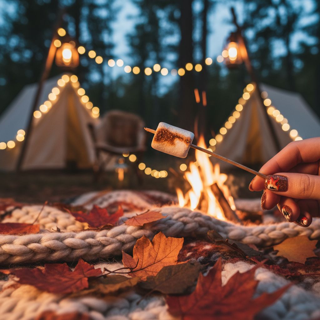 Inspiration Automnale : Ongles et Feu de Camp, l'Artiste en Vous ! 1
