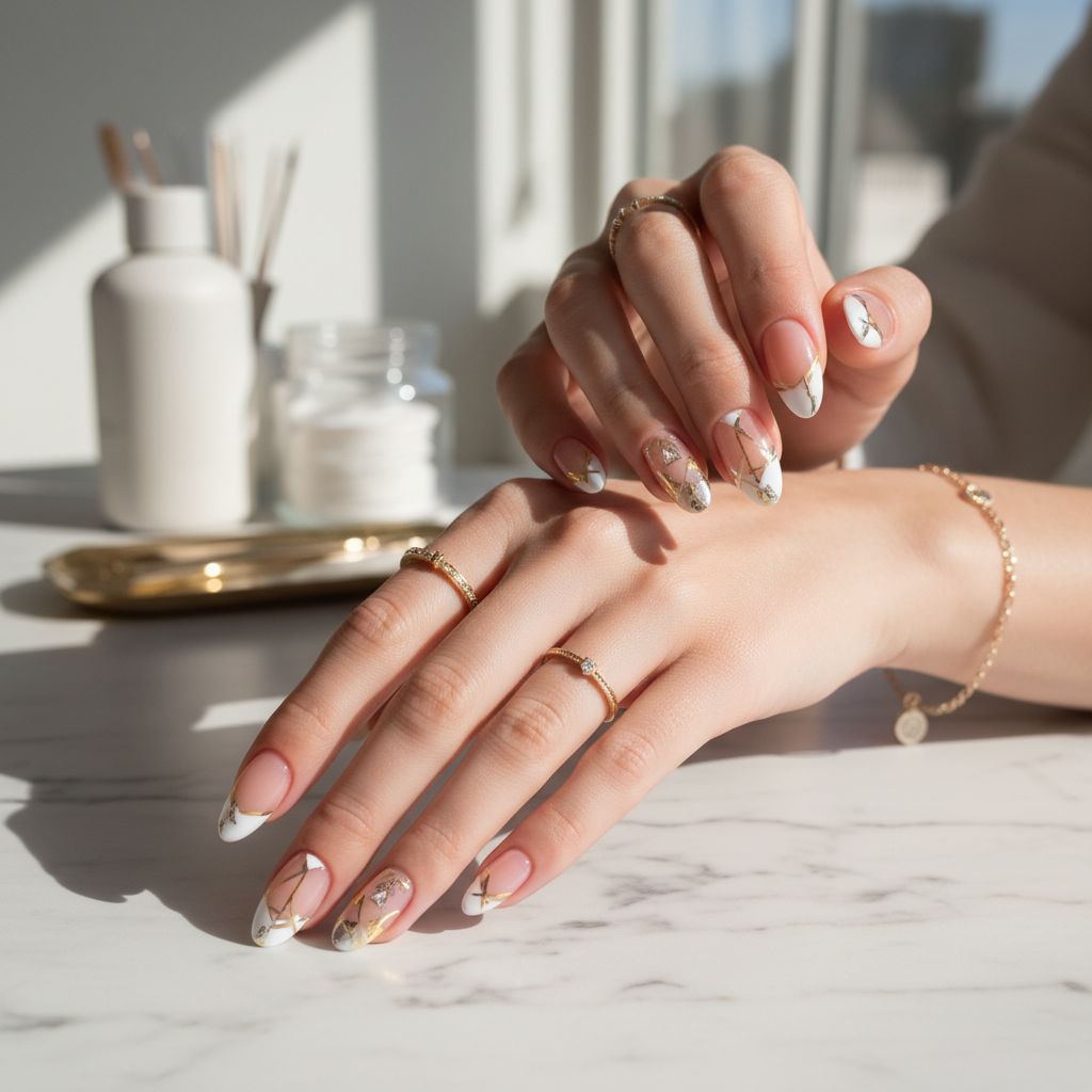 Élevez Votre Style avec la French Manucure Moderne : Élégance Assurée 1