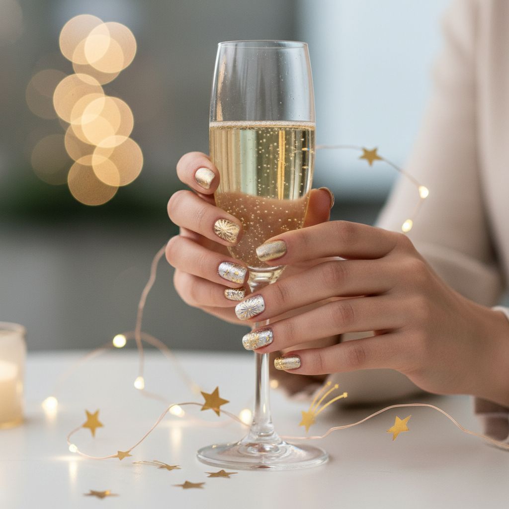 Embellissez vos Ongles pour une Soirée de Réveillon Inoubliable 🌟 1
