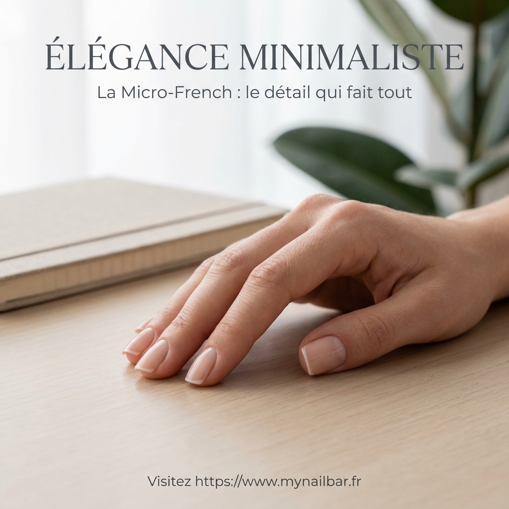 Micro-French : Le Guide Complet de la Tendance Manucure la Plus Élégante et Minimaliste de 2026 1