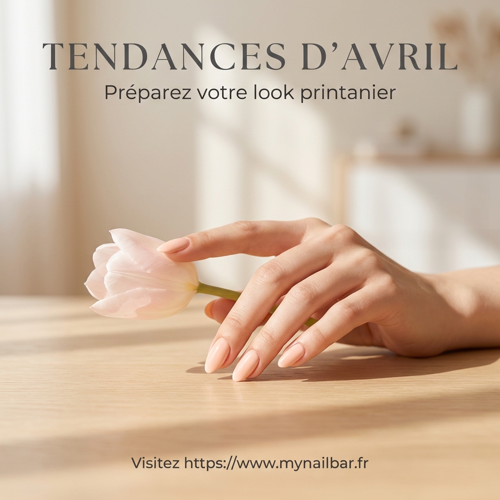 Tendances Manucure Avril 2026 : Le Guide Ultime du Peach Fuzz et des Tons Pastels chez MyNailbar 1