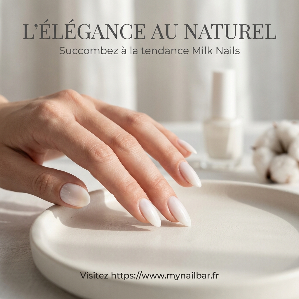 Milk Nails : La Tendance Manucure Incontournable de Mai 2026 à Découvrir sur MyNailbar 1