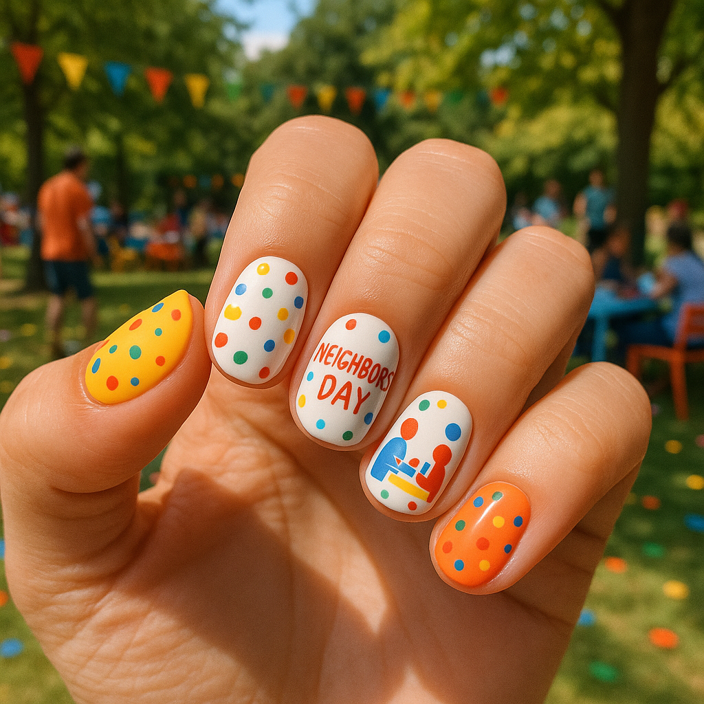 Créez des Ongles Éclatants pour la Fête des Voisins : Convivialité et Couleurs au Rendez-vous ! 1
