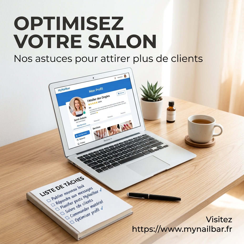 Boostez la visibilité de votre salon de manucure : Nos conseils pour réussir sur MyNailbar 1