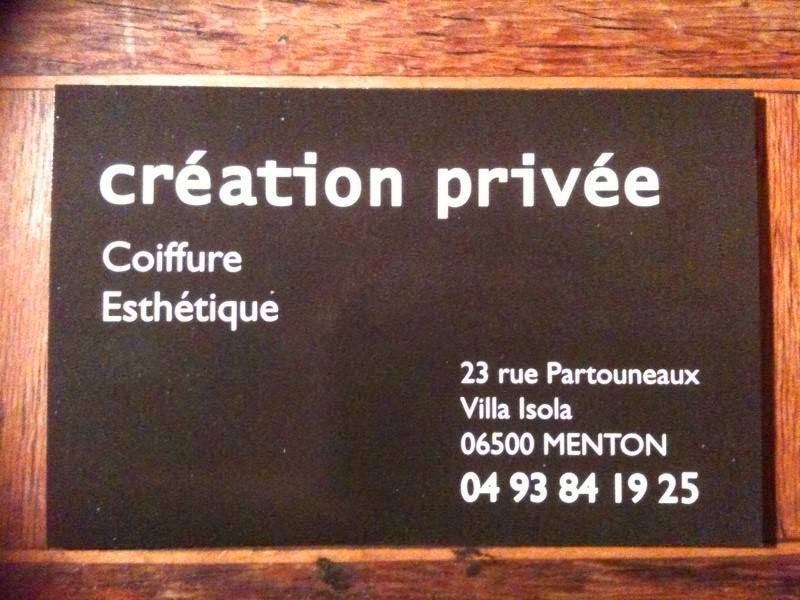 Création Privée - Expert-Comptable à Menton