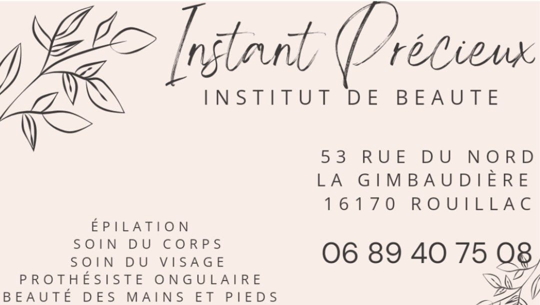 Instant Précieux - Salon de Manucure à Rouillac