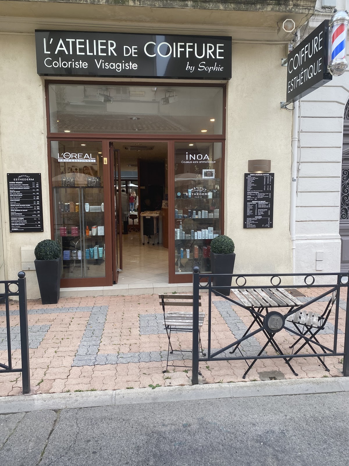 L'atelier de coiffure