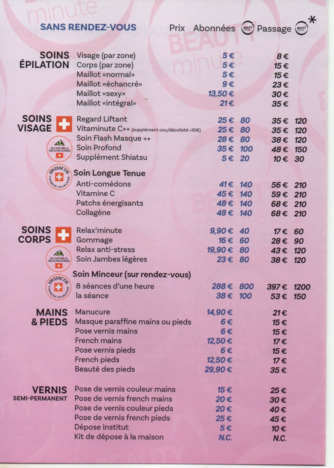 Institut de beauté Bodyminute