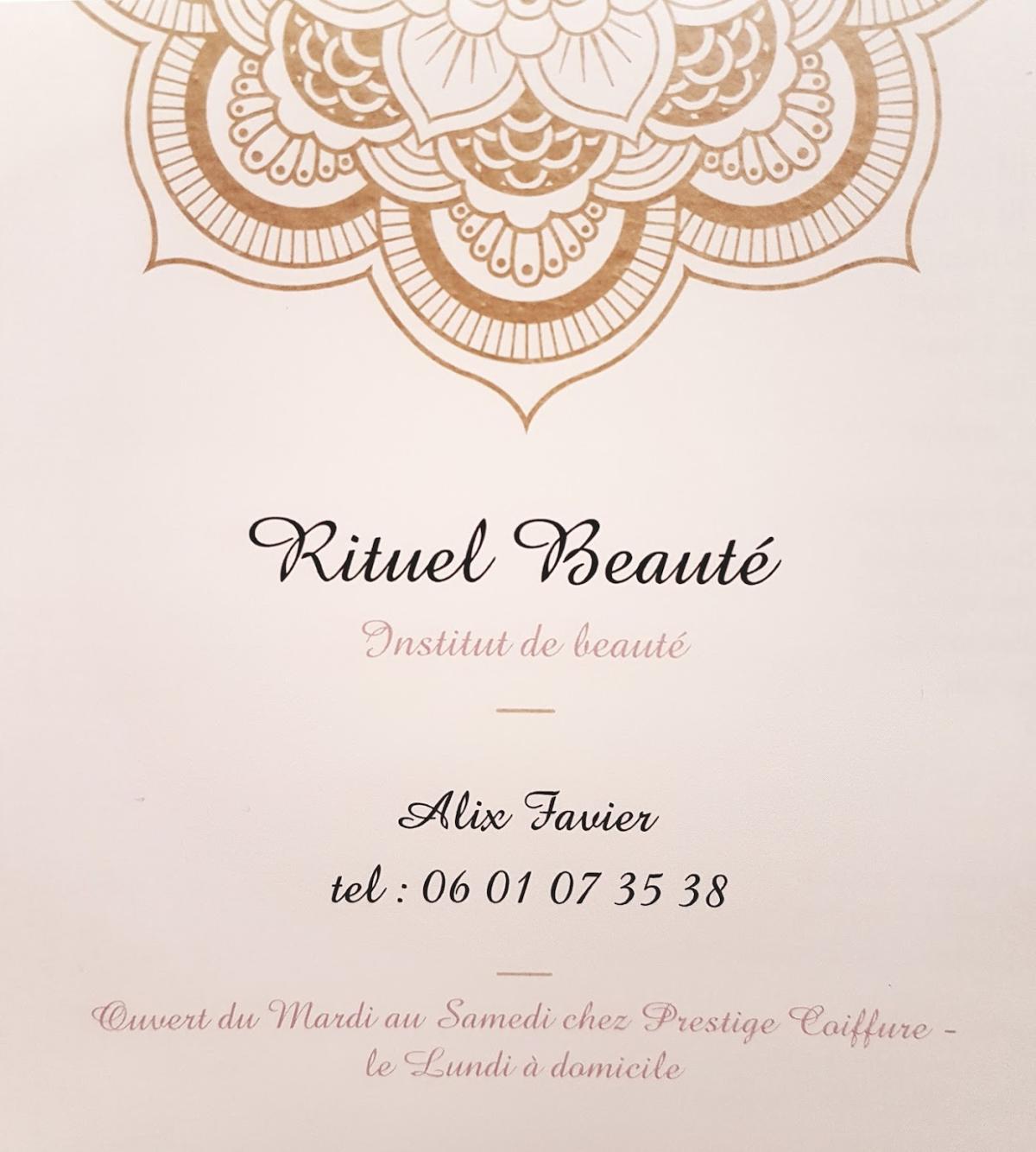 Rituel beauté