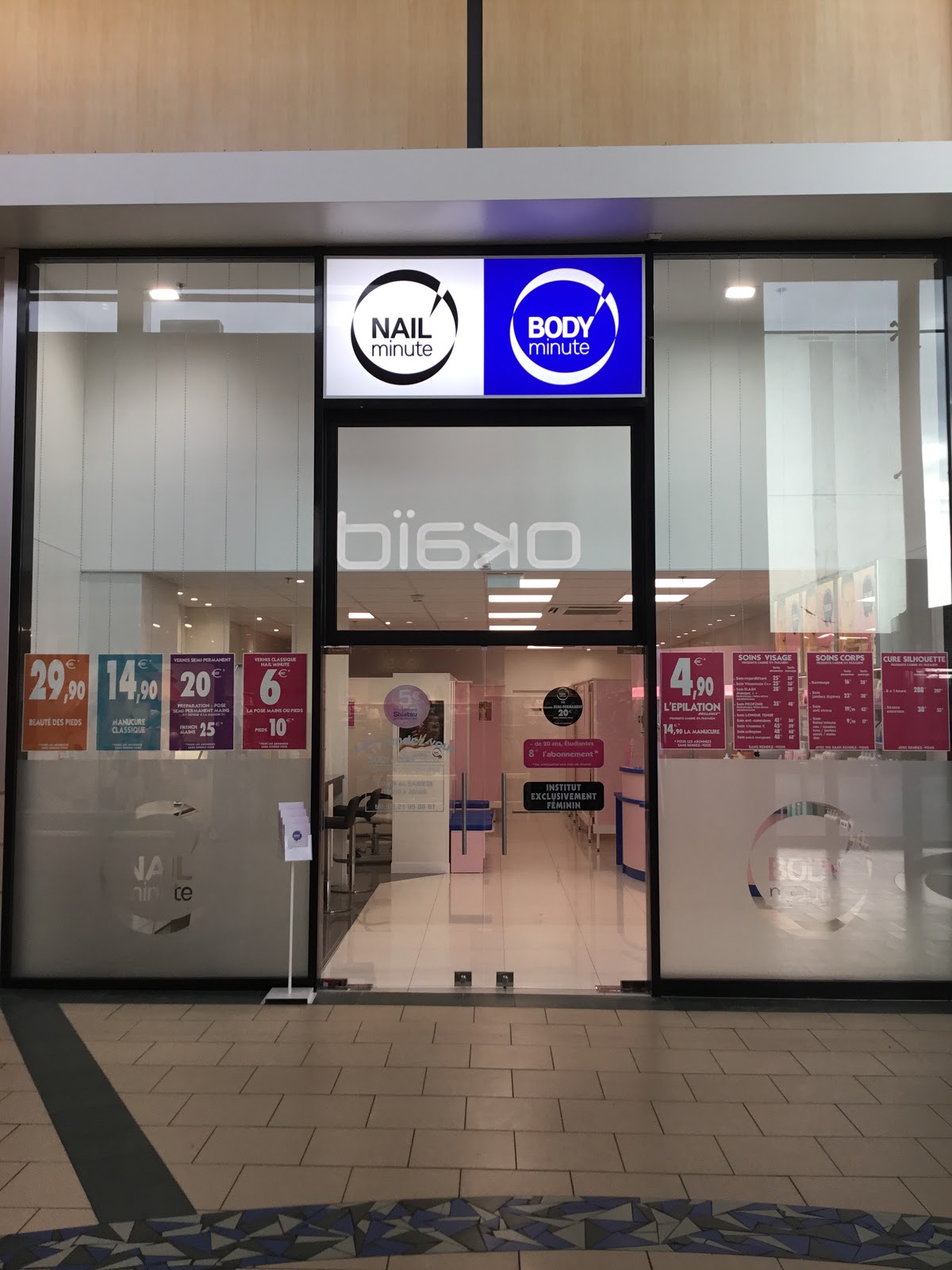 Institut de beauté Bodyminute / Nailminute