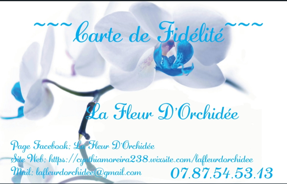La Fleur d'Orchidée by cynthia