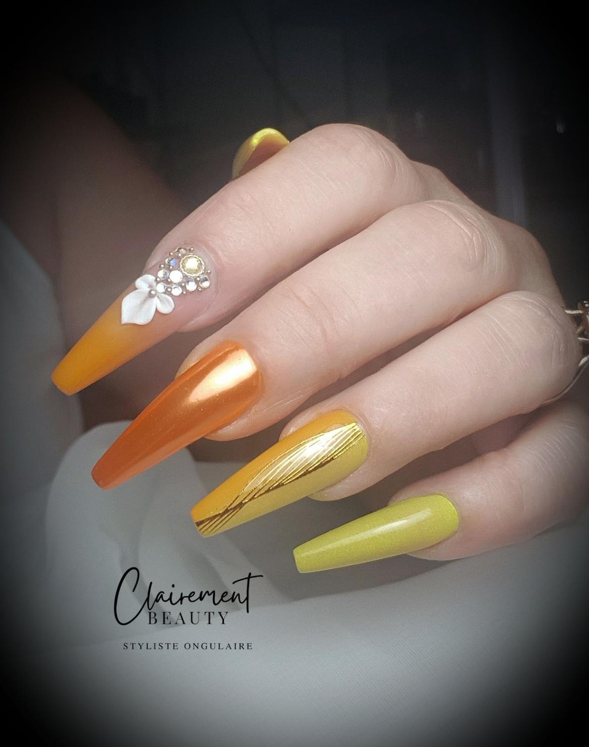 Clairement Beauty prothésiste ongulaire manucure russe pédicure onglerie oise fleurines senlis