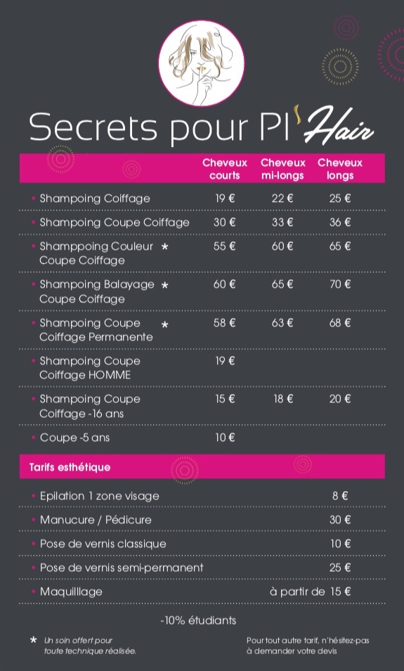 Secrets pour Pl'Hair