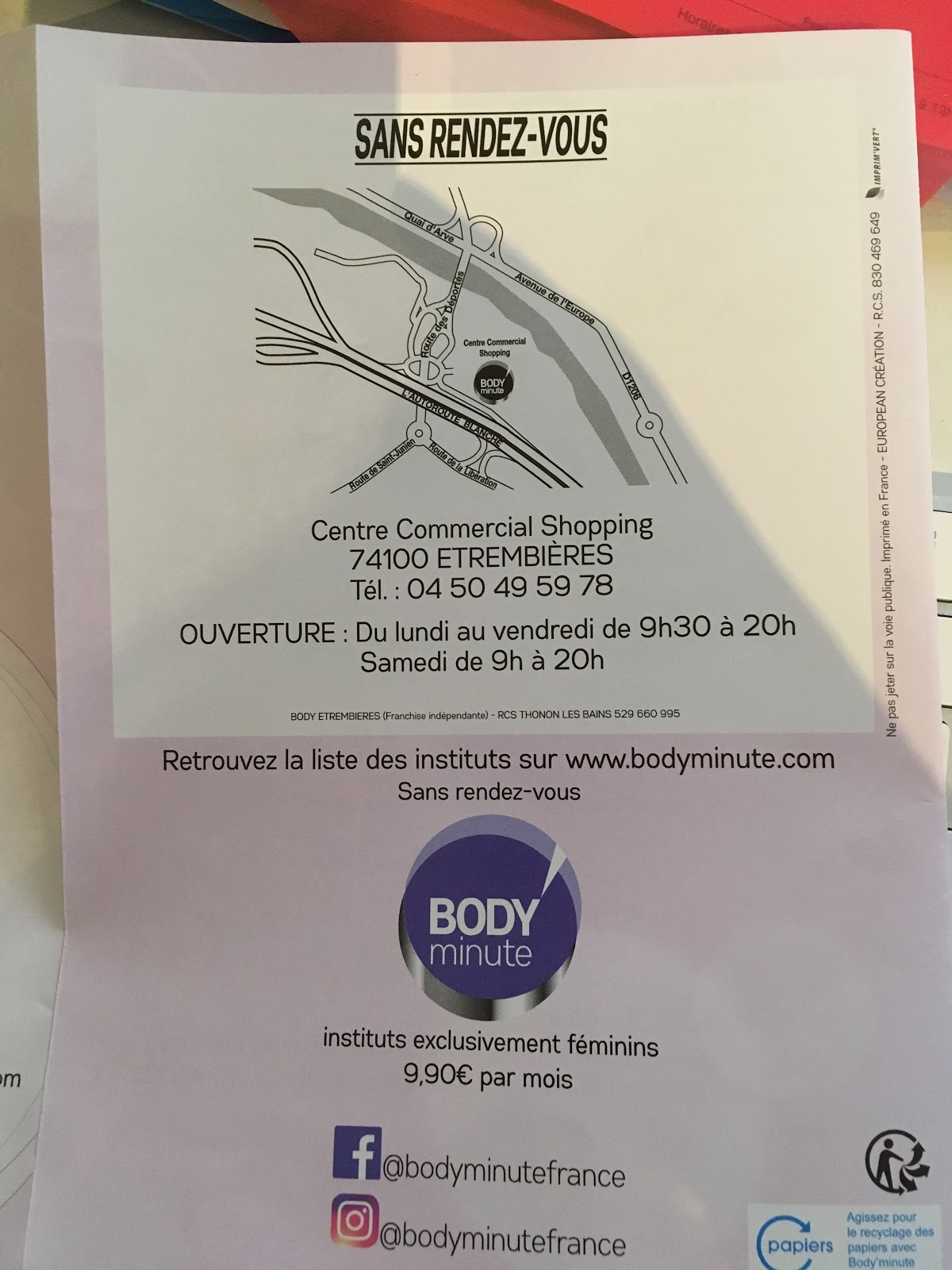 Institut de beauté Bodyminute