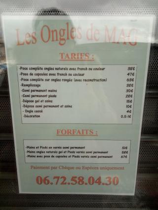 Salon de Manucure Les Ongles De Mag 0