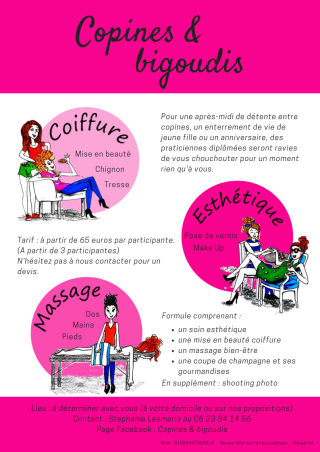 Salon de Manucure Copines & bigoudis 0