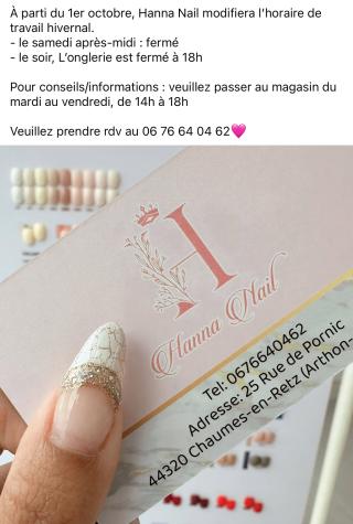 Salon de Manucure Onglerie Hanna nail 0