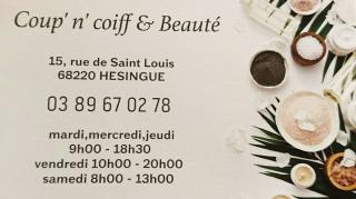 Salon de Manucure Coup' n' coiff & Beauté Hesingue Caroline Clavaud- Kofol 0