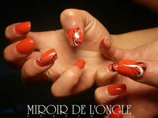 Salon de Manucure Miroir de l'ongle 0