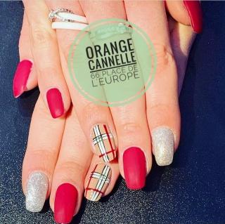 Salon de Manucure Orange Cannelle 0