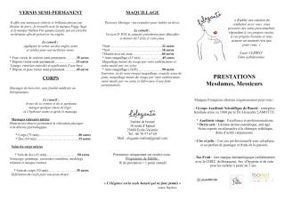 Salon de Manucure L'Elégante 0