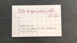 Salon de Manucure Un temps pour Elle ... Et lui 0