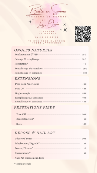 Salon de Manucure Belle en Somme 0